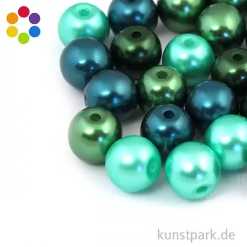Renaissance Glaswachsperlen MIX - 10 mm - 32 Stück Begrenztes Angebot