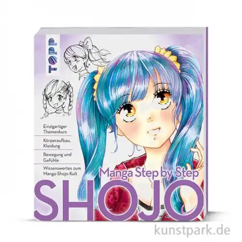 Manga Step by Step Shojo, Topp Verlag Mega-Angebot
