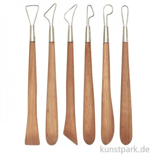 Modellierhölzer und Schlingen Set, 6 teilig Sofort Bestellen