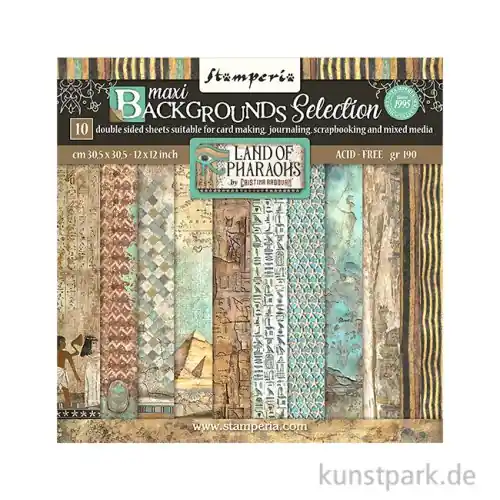 Direkt Vom Hersteller Stamperia Scrapbooking Pad - Fortune Backgrounds, 30,5 x 30,5 cm