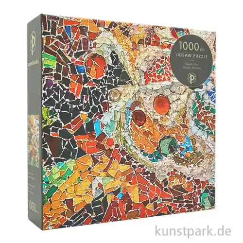 PAPERBLANKS Puzzle - Gaudis Sonne, 1000 Teile Geprüft