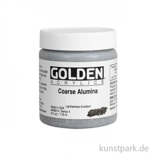 Must-Have GOLDEN Irisierende Acrylpaste - 4082 Aluminapaste (rau), 119 ml