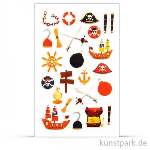 Maildor Cooky Sticker - Piraten Neu