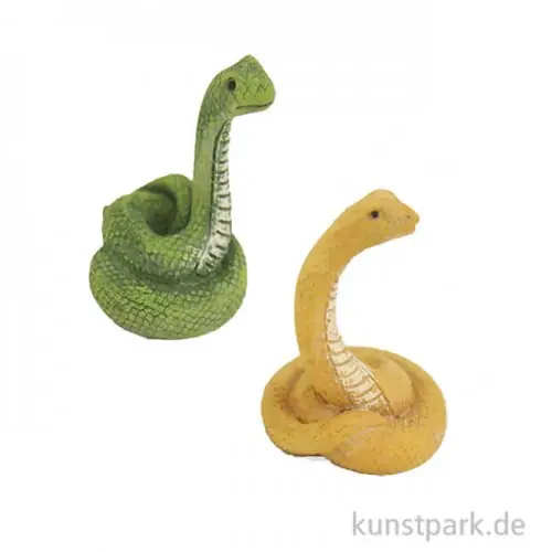 Preisreduziert Miniatur Schlangen 3,5 cm, 2 Stück sortiert