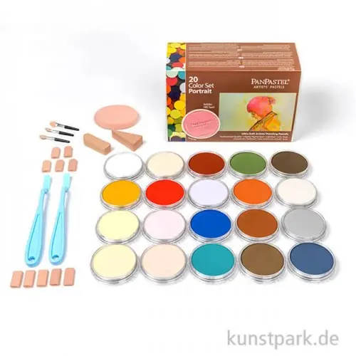PanPastel Set mit 20 Farben - Portrait Letzte Chance