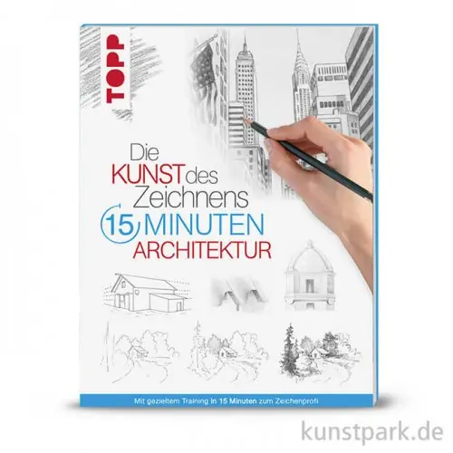 Günstig Die Kunst des Zeichnens 15 Minuten - Architektur, Topp Verlag