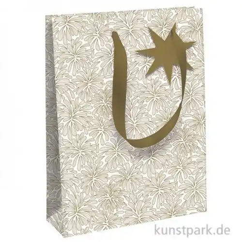 Angebot Geschenktasche Noel des Sables mit Anhänger, 26,5 x 14 x 33 cm