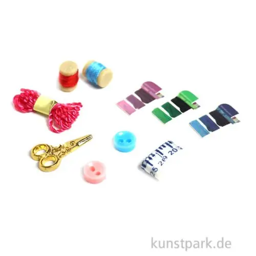 Miniatur Nähzubehör, 10-teilig Super-Preis