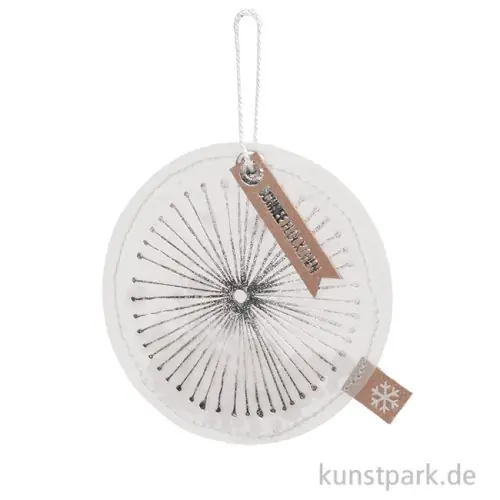Good old friends - Winter Glitzer Ornament, Kugel Angebot
