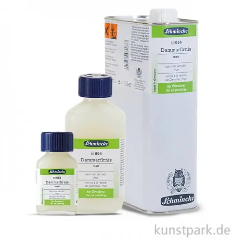 Schmincke Dammarfirnis für Ölgemälde, matt Kostenfreie Lieferung