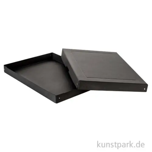 Heißes Angebot Falken Aufbewahrungsbox - PureBox Schwarz, 40 mm