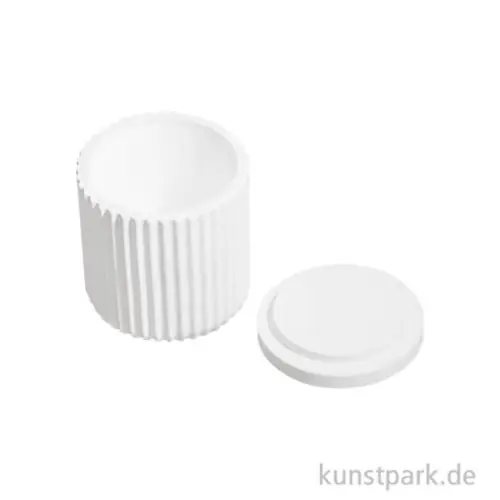 Nur Für Kurze Zeit Silikonform Dose mit Deckel, 8,5 x 7 cm