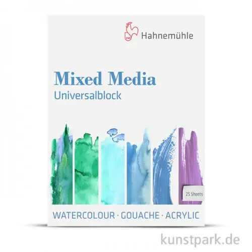 Hahnemühle Mixed Media - Universalblock, 25 Blatt, 310g Schneller Versand