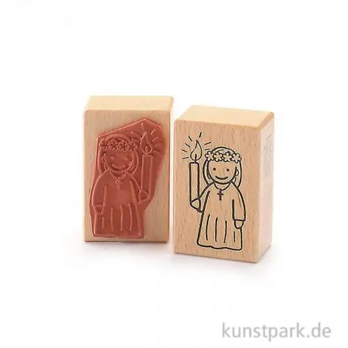 Günstig Stempel - Kommunion/Konfirmation Mädchen - 4x6 cm