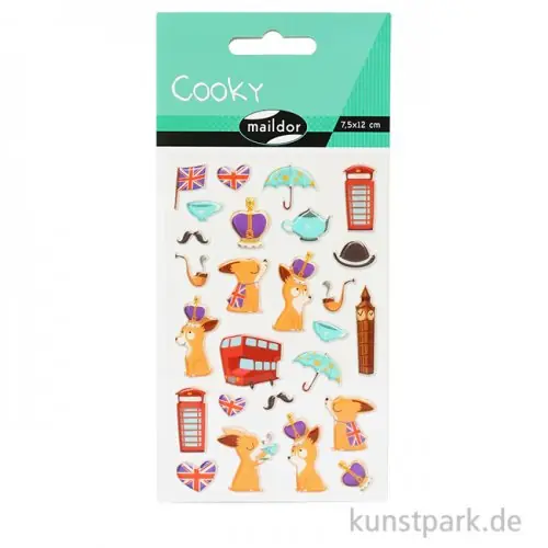 Neue Ware Maildor Cooky Sticker - London