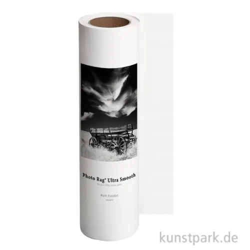 Hahnemühle Photo Rag Ultra Smooth, 305 g/m², 12m Rolle Exklusiv