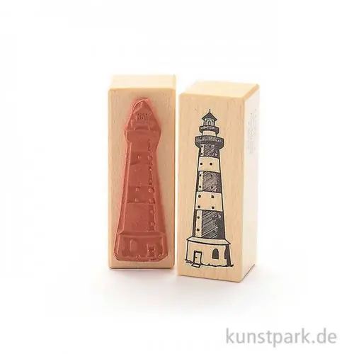 Nur Für Kurze Zeit Stempel - Leuchtturm - 3x8 cm