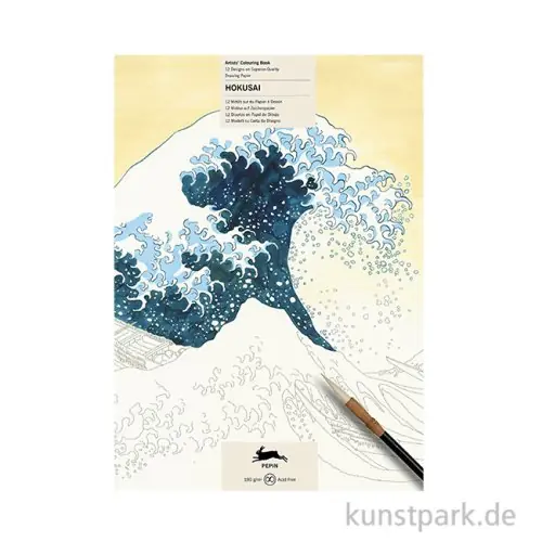 PEPIN Künstler Malbuch - Hokusai Großhandel