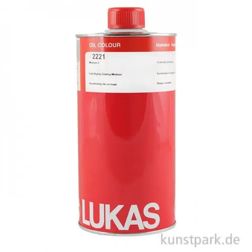 Angebot Lukas Malmittel 3 zum Ermischen schnelltrockender Harzöl-Farbe, 1 Liter