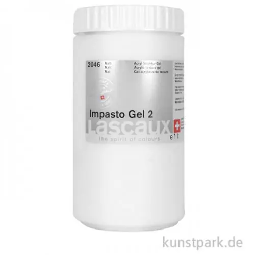 Lascaux Impasto Gel 2 - Matt, 1 Liter Mengenrabatt