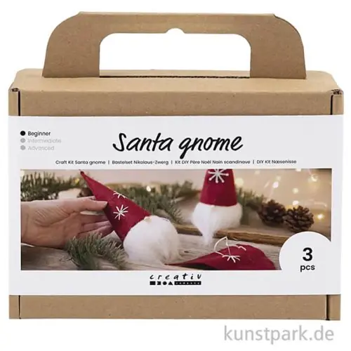 Mega-Angebot Bastelset Nikolaus, Weihnachtszwerg