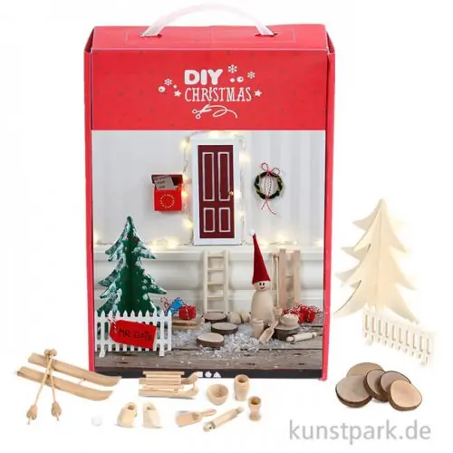 Garantierte Lieferung Bastelset Elfentür mit umfangreichem Zubehör