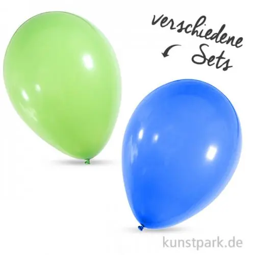 Ausverkauf Riesen-Luftballons, Größe 41 cm, sortierte Farben