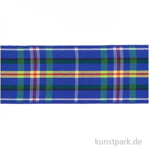 Bestseller Karoband Blau / Grün / Gelb / Rot, 38 mm x 3 m