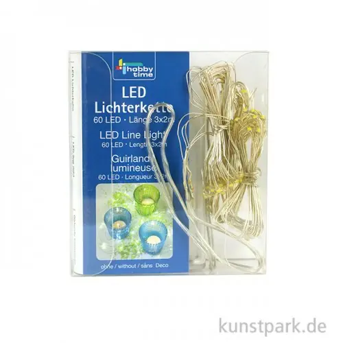 LED-Lichterkette mit 60 Lampen, 3x2 Meter Garantierte Lieferung