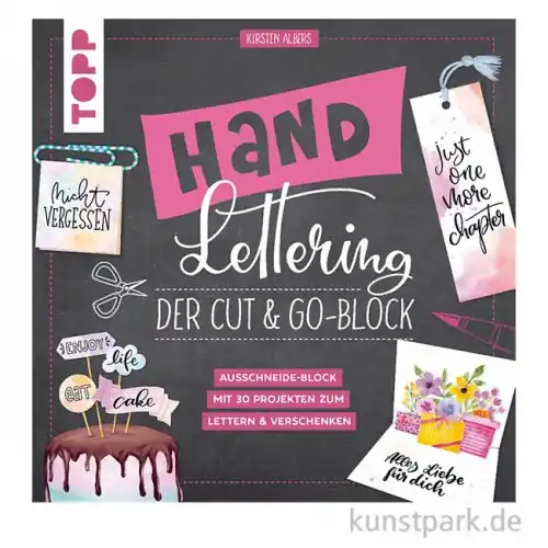 Letzte Chance Handlettering Cut & Go-Block, Topp Verlag