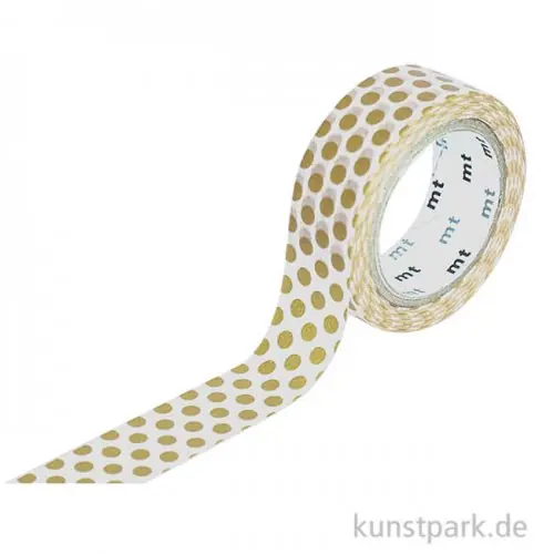 MT Masking Tape Dot Gold 3, 15 mm, 7 m Rolle Preisreduziert