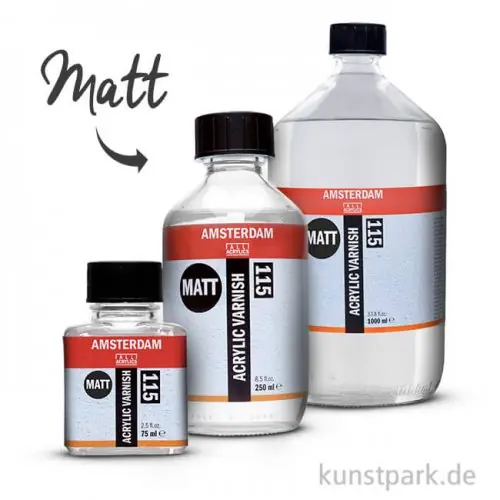 Hochwertig Talens AMSTERDAM Acrylfirnis matt