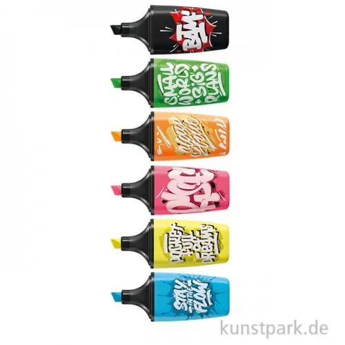 STABILO BOSS MINI Textmarker - Snooze One Edition - 6er Set Preis Gesenkt