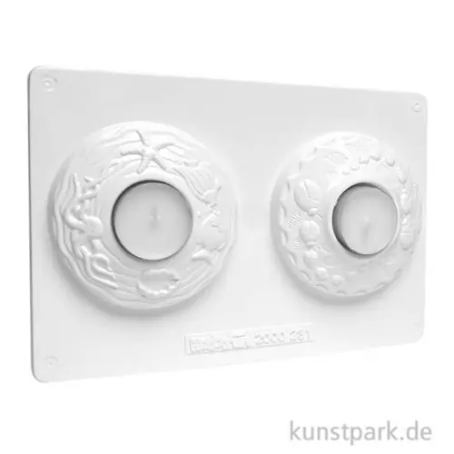 Kostenloser Versand Gießform - Kerzenhalter, Marienkäfer + Maritim