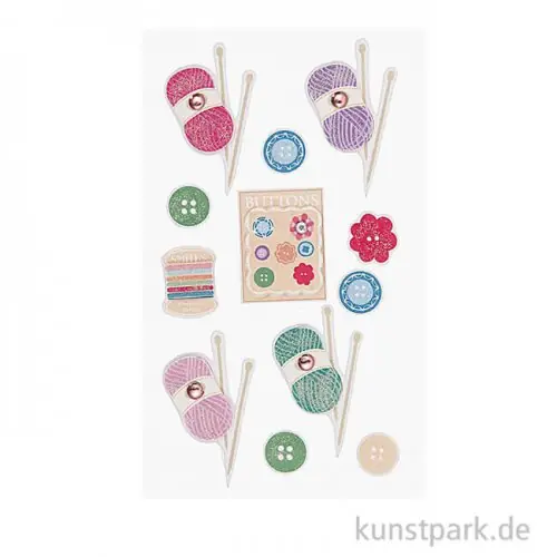 Angebot 3D Sticker - Stricken