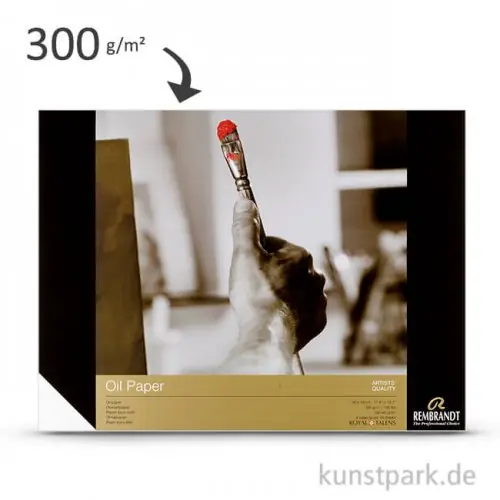 Weltweiter Versand Talens REMBRANDT Ölmalpapier, 10 Blatt, 300 g