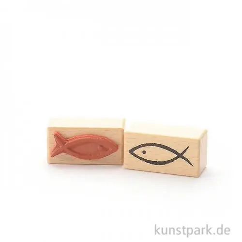 Stempel - Fisch - 3x6 cm Sonderaktion