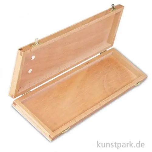 Pinselkasten groß aus Holz Top-Preis