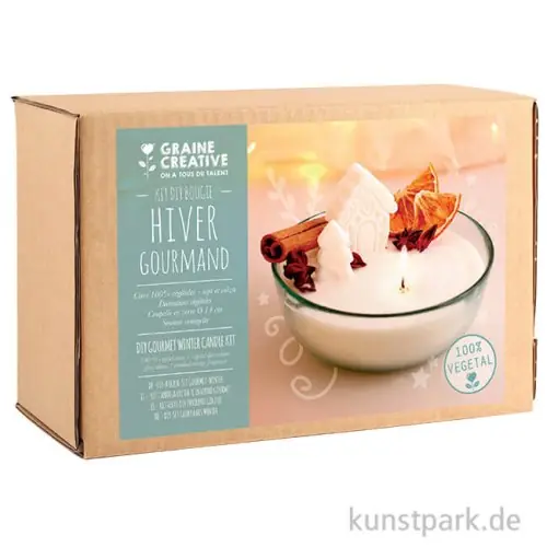 DIY Set - Kerzen Duftschale, Winter Super-Preis