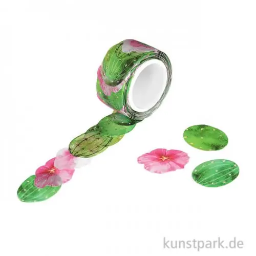 Washi-Sticker - Kakteen, 200 Stück Neu Im Sortiment