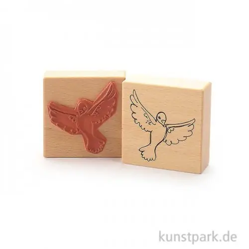 Jetzt Bestellen Stempel - Friedenstaube - 6x7 cm