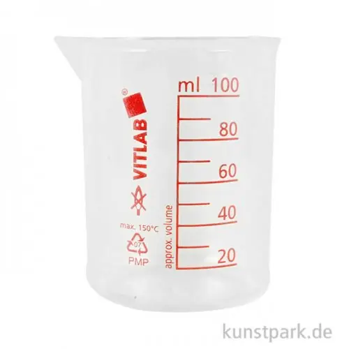 Labor Mess- und Mischbecher mit Skala, 100 ml Direktkauf