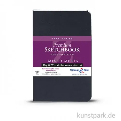 Stillman & Birn Skizzenbuch Softcover ZETA, 28 Blatt, 270 g Top-Angebot