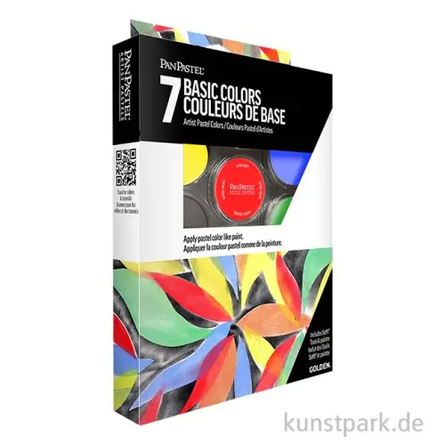 Kostenloser Rückversand PanPastel Set mit 7 Farben - Basic Colors