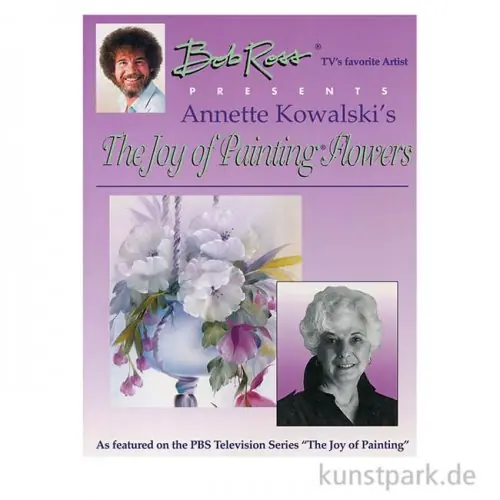 Bob Ross Buch - The Joy of Painting Flowers I Neue Ware