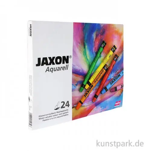 JAXON Aquarell Pastell, 24 Stifte im Kartonetui Preisreduziert