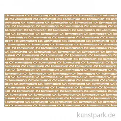 Designkarton Young Spirit - Kommunion, DIN A4, 5 Blatt Knallerangebot