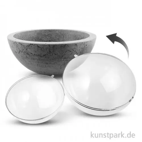 Beton-Gießform Halbschale 140/180 mm Sichere Zahlung