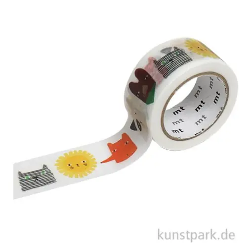 Beliebt MT Masking Tape Creatures, 20 mm, 7 m Rolle