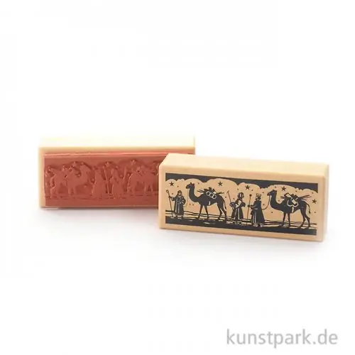 Stempel - Drei heilige Könige - 4x10 cm Premium